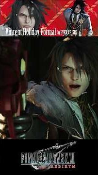 [FF7 Rebirth] Vincent's new costume! Holiday Formal is here!