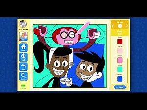 ABC Mouse - Kids Learning - Level 9 Lesson 4 - Paint by Sight Words - Gabby and Max