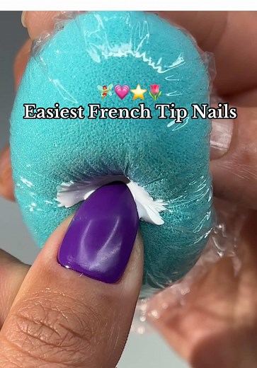 Easiest French Tip Nails Tutorial for Beginners