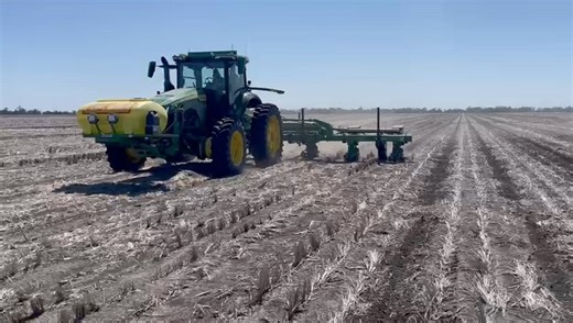 Our 12m StackFold with DX50 Row Units on 1m spacing planting dryland cotton at Croppa Creek — getting it done the BOSS way.#BOSSAgriculture #GrowingGrowers #PrecisionPlanting #AussieAg | Boss Agriculture