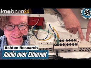 Knobcon 24: Audio over Ethernet Cables with Ashton Research