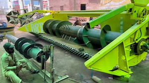 69K views · 971 reactions | Amazing Combine Harvester Header Manufacturing Process | Machine & Technology | Facebook