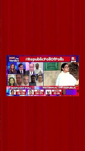 BJP Is Expected To Win 150–170 Seats, According To PMARQ Exit Polls | Poll Of Polls With Arnab