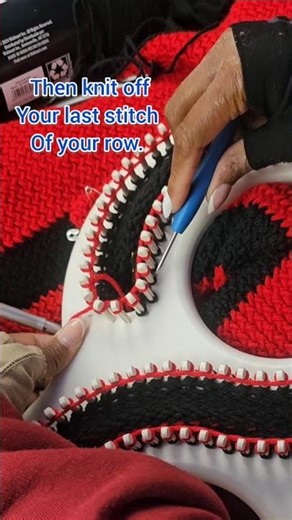 Here's a tip 😉 #loom #knitting #yarn