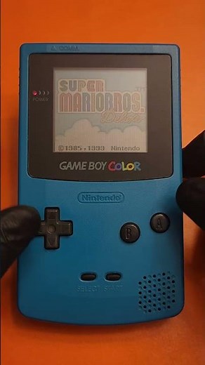 Super Mario Deluxe Game Boy Color Test