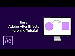 Easy After Effects Morphing Tutorial | Shape Animation Made Simple😉👏🔥🔥