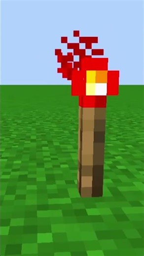 Diesen Fakt über Redstone Fackeln kennt NIEMAND! #minecraftshorts