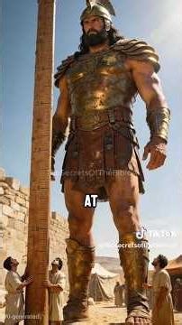 do you know the height of gollaint according to the scriptures
