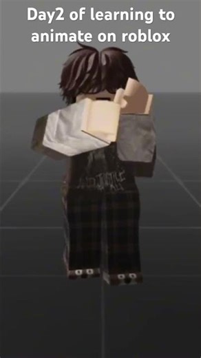 Day2 of learning how to animate on roblox #Day2 #roblox #animation #beginner