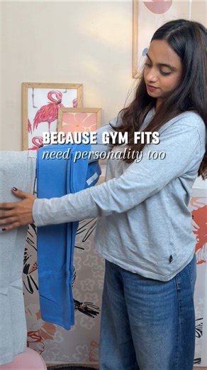 because GYM fits need personality too || outfit for GYM || #shorts #gym