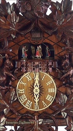 Owls Forest Cuckoo Clock