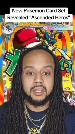 PokeDread on Instagram: "The Next Pokemon Card Set Have Been Revealed And Its Called Ascended Heroes #pokemoncards #pokemon #pokemontcg #pokemoncommunity #pokemoncollector #pokemonnews #pokemonfan #pokemonmaster #pokemontrainer #pokedread #tcg #pokenews"