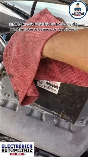 COMO LIMPIAR LOS POSTES DE LA BATERÍA ?