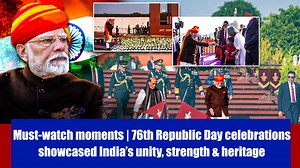 Must-watch moments | 76th Republic Day celebrations showcased India’s unity, strength & heritage