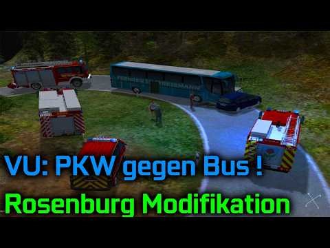 VU: Bus gegen PKW ! | Rosenburg Modifikation | Multiplayer