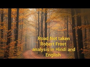 The Road Not Taken by Robert Frost | Summary & Analysis | BA English | MA | NET | PhD Entrance