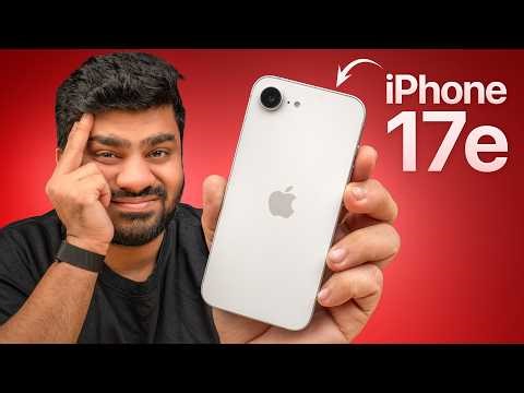 iPhone 17e Unboxing + Quick Review | Apple’s Cheapest iPhone 😭