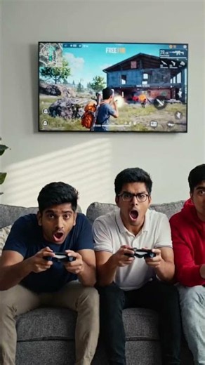 3 frind are playing free fire ai video 🔫
