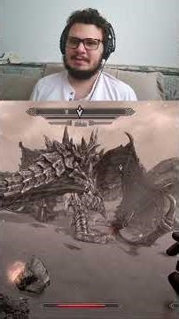 A Batalha Épica Contra Alduin! #shorts