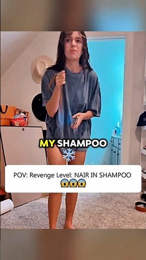 Revenge Level NAIR IN SHAMPOO 😱