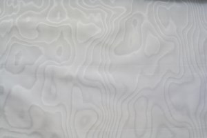 Heavyweight Silk Moiré Taffeta Fabric | White | Silk Watered Taffeta | *by the 1/2 Yard* - Etsy