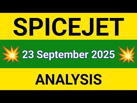 SPICEJET Share Technical Analysis Today | SPICEJET Share Price in Hindi | 23 September 2025