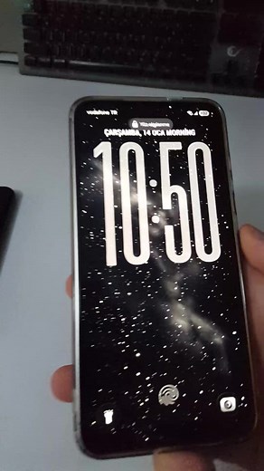 Tutorial İos Clock 😍#keşfet #İos #techtok #samsung #fyp | good lock samsung