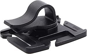 360°Rotatable Tube Clamp Hose Clip Fixture for Hydration Backpack(Pack of 2pcs)