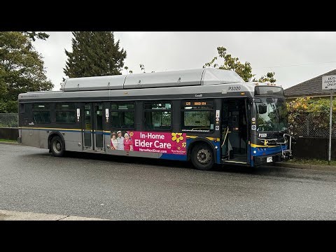 (Retired) Translink 2006 New Flyer C40LFR P3320 on the 128 8th Avenue to Braid station