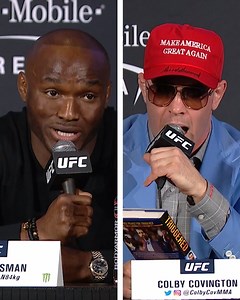 70K views · 1K reactions | Can't. Wait. Kamaru Usman and Colby Covington renew their rivalry November 6th at #UFC268!  | UFC | Facebook