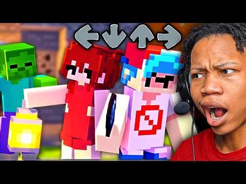 Friday Night Funkin' BUT It's Minecraft HARDCORE MODE