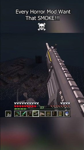 One block Skyblock With Every Horror Mod #minecrafthorror