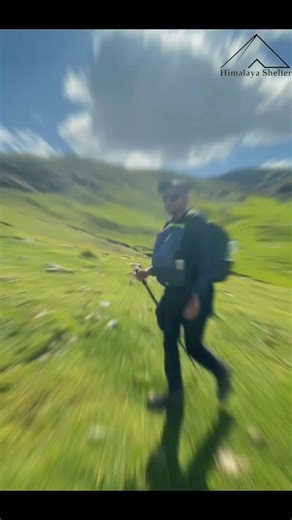 Phulara Ridge Trek reel #shorts #himalayashelter #himalayantrip #greathimalayantrails