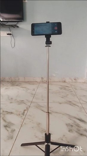 Multipurpose Adjustable Mobile Tripod Stand with Phone Holder for Selfie,
