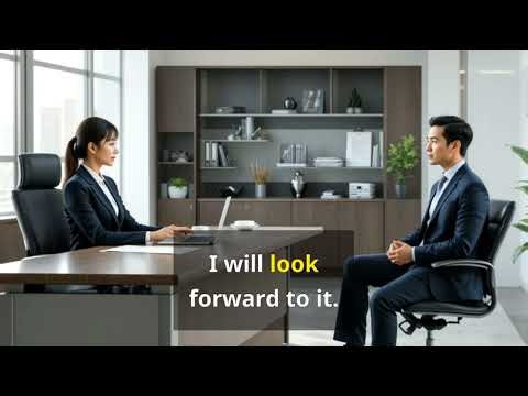 The Hiring Meeting: A Formal Office Conversation English Practice | Interview English Practice