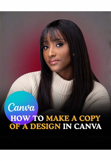 How to Make a Copy of a Design in Canva