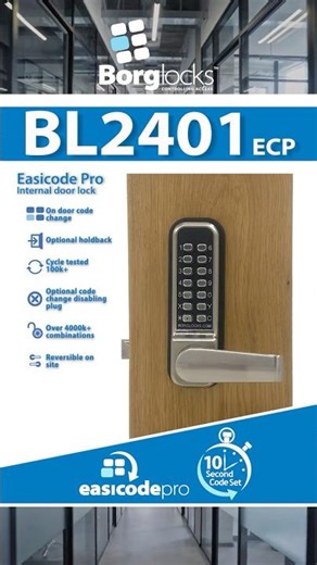 BL2401 SS ECP #interiordesign #home #doorlock #combination #code #keypad #doors #door #security