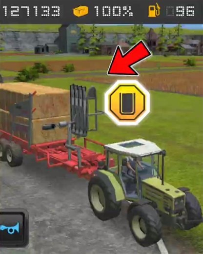 Fs 16 Long Bales Chain #fs16 #short #viralshort #shorts #gamingshorts #trendingshorts