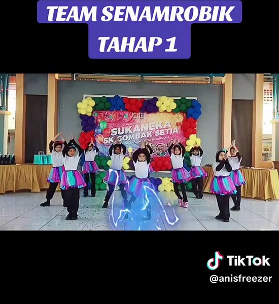 Senam Aerobik untuk Anak Sekolah di Tahun Baru