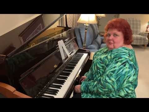 Casper the Friendly Ghost TV Theme played on piano by Patsy Heath