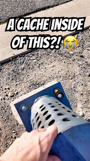 Can you believe what you gave to do to retrieve this Geocache?! Never seen a cache like it before 😅