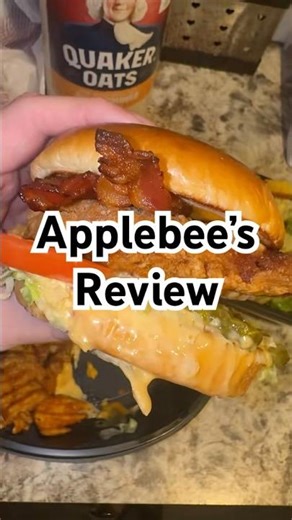 @applebees Review 🍎🐝 - #applebees #michigan #foodblogger #foodreview #foodie #foodshorts
