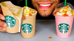 131K views · 1.8K reactions | ASMR EDIBLE STARBUCKS DRINKS CUP MUKBANG CHOCOLATE DIY JERRY EATING DRINKING NO TALKING | The LaVigne Life | Facebook