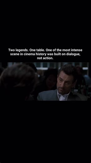 cinema shows on Instagram: "What makes the diner scene in Heat so unforgettable is that it’s built entirely on dialogue, not action. Pacino and De Niro, sharing the screen together for the first time, turn a simple conversation into one of the tensest moments in movie history. No gunfire, no explosions, just two icons sizing each other up… and it’s electric. 🎬 Heat (1995) Directed by: Michael Mann #heat #alpacino #robertdeniro #michaelmann #crimefilms #cinephile #movies #cinema #fypシ #trending