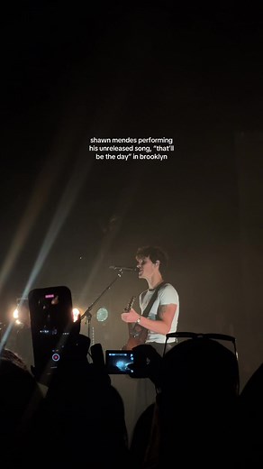 Shawn Mendes Live Performance of 'That'll Be The Day' in Brooklyn