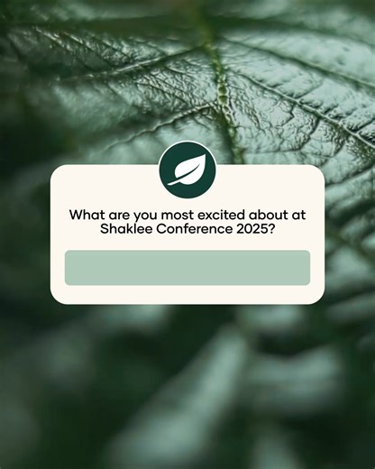 Shaklee Conference 2025 is almost here—and we’ve got plenty of fun, education, and surprises in store for you! Tell us what you’re most excited about in the comments. 👇 #Shaklee | Shaklee Corporation