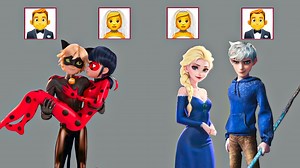 309K views · 6.2K reactions | Ladybug & Elsa’s Wedding Day Makeover – You Won’t Believe Their Dresses! | Cartoon GlowUp | Facebook