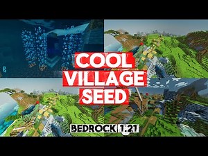 🏡 PERFECT Mountain Village for Survival! | Bedrock 1.21