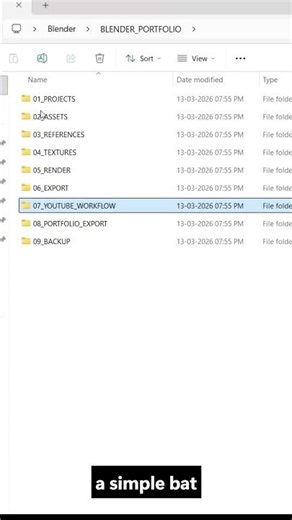 Auto Create Folders in Seconds ⚡ #shorts