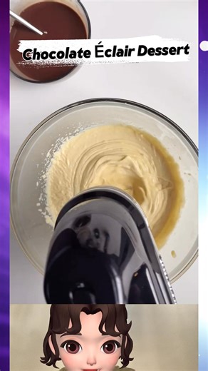 Chocolate Éclair Dessert Ingredients: Vanilla Custard: 4 egg yolks...